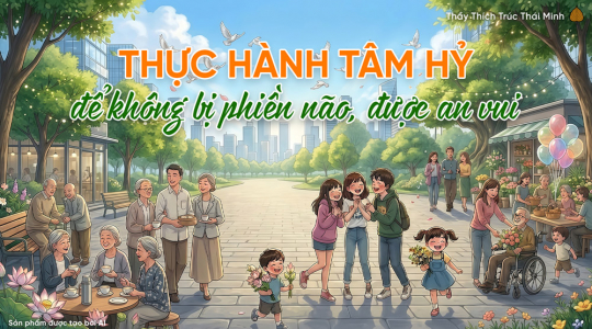 Tâm hỷ: 2 cách cởi bỏ đố kỵ, nuôi dưỡng tâm thiện để sống đời an vui