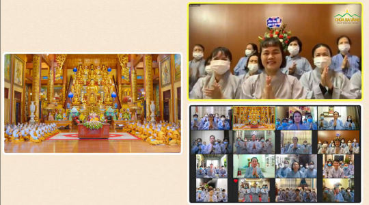 13 Nhóm Phật tử chùa Ba Vàng chính thức được Sư Phụ chứng minh thành lập sau 6 tháng tập tu