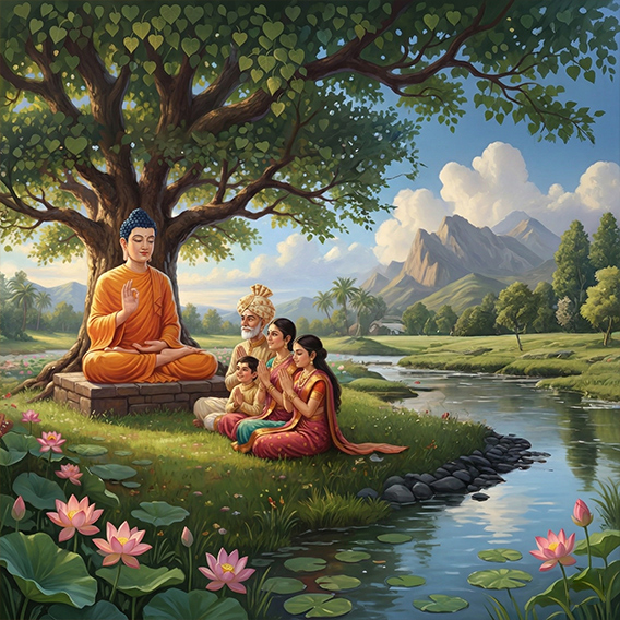 Khám phá 5 bí quyết sống hạnh phúc trong nhà Phật để vững vàng trước nghịch cảnh