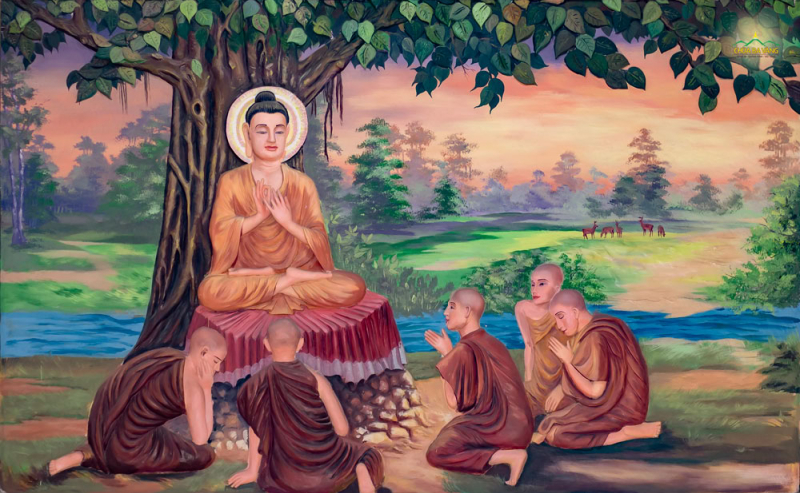 Đức Phật chỉ rõ đời là biển khổ ngay từ bài Pháp đầu tiên mà Ngài tuyên thuyết